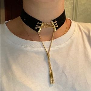 Black Velvet Choker Necklace